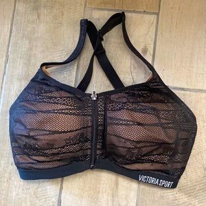 VS 34DDD Sports bra black lace sexy